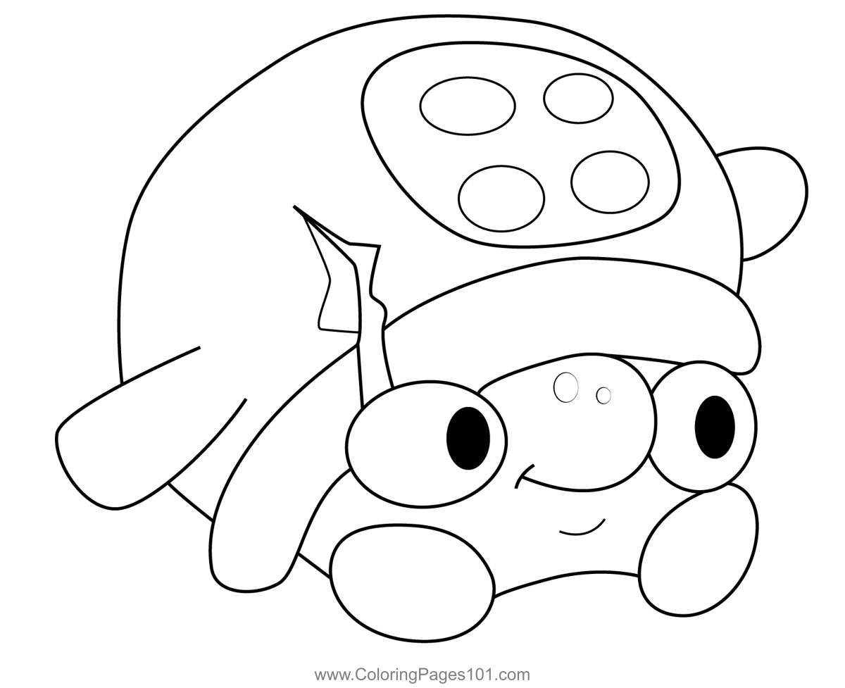 Totty Cut the Rope Coloring Page for Kids - Free Cut the Rope Printable ...
