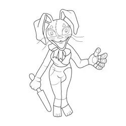 15+ Mangle Coloring Pages