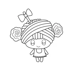 Amiamitchi Gacha Life Coloring Page