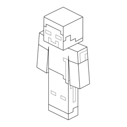 Jogo Pinte Herobrine E Zumbi De Minecraft - Desenhos Para Colorir Do  Minecraft Herobrine - Free Transparent PNG Download - PNGkey