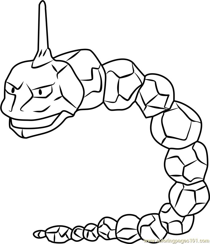 How to Draw Onix Pokemon