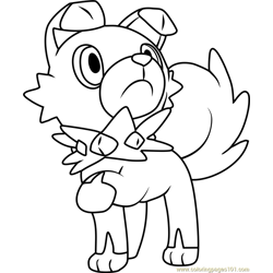 Rockruff Pokemon Sun And Moon Coloring Pages For Kids Download Rockruff Pokemon Sun And Moon Printable Coloring Pages Coloringpages101 Com