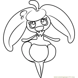 Steenee Pokemon Sun and Moon Coloring Page for Kids - Free Pokemon Sun ...