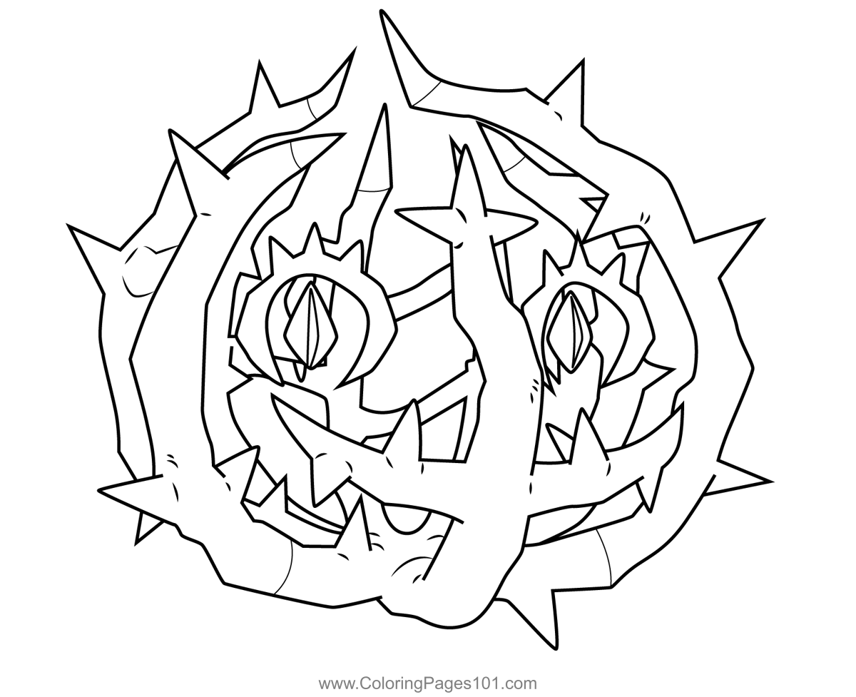 bramblin coloring page printable pokemon