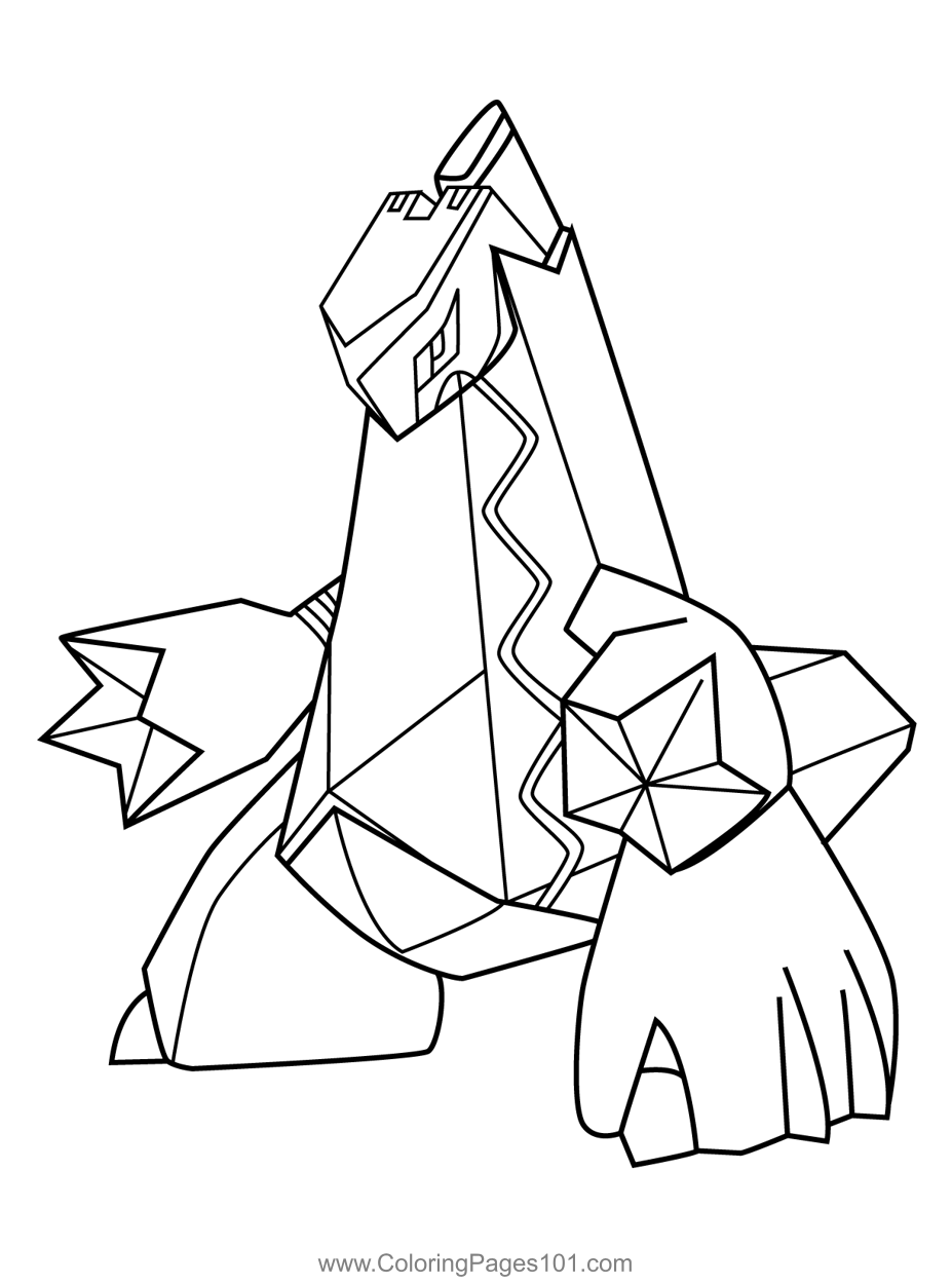 duraludon coloring page ideas pokemon