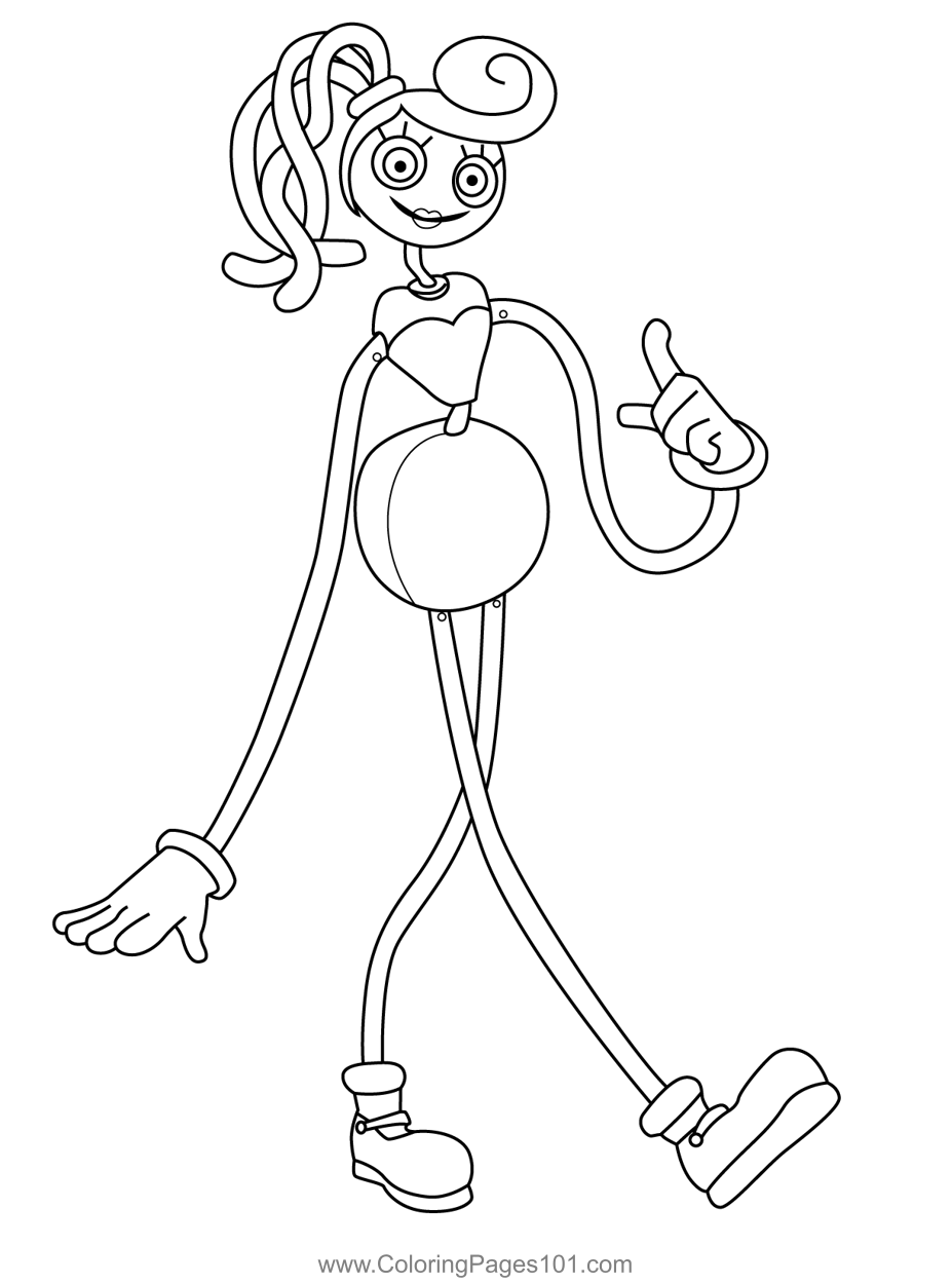 Mommy long legs drawing