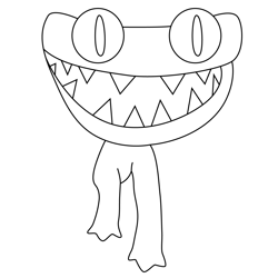 Green Wearing Hat Rainbow Friends Roblox Coloring Page  Fnaf coloring  pages, Coloring pages, Coloring pages for kids