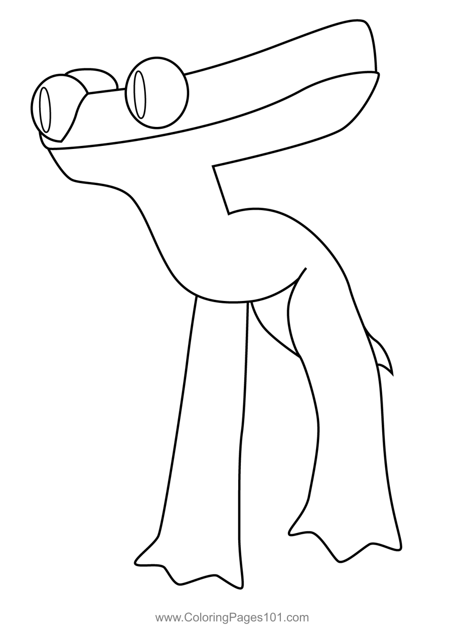 ROBLOX Rainbow Friends coloring pages