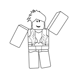 roblox Coloring Pages for Kids - Download roblox printable coloring ...