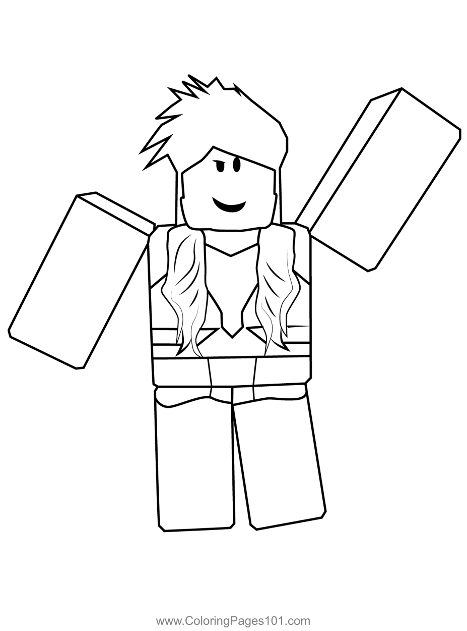 Roblox Girl Coloring Pages 2 Free Coloring Sheets 202 - vrogue.co