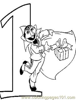 Count Dracula Sesame Street Coloring Pages Coloring Pages