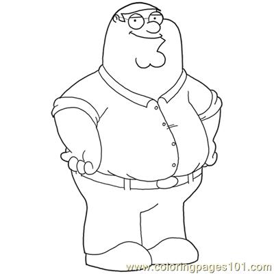 Brian Griffin Pages Coloring Pages