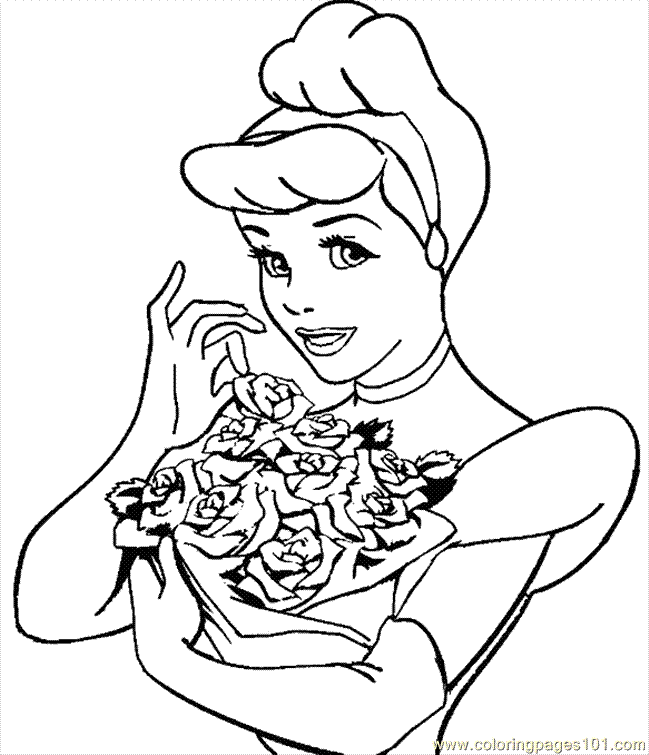 Coloring Pages Princess Coloring 4 2 (Cartoons > Cinderella) - free ...