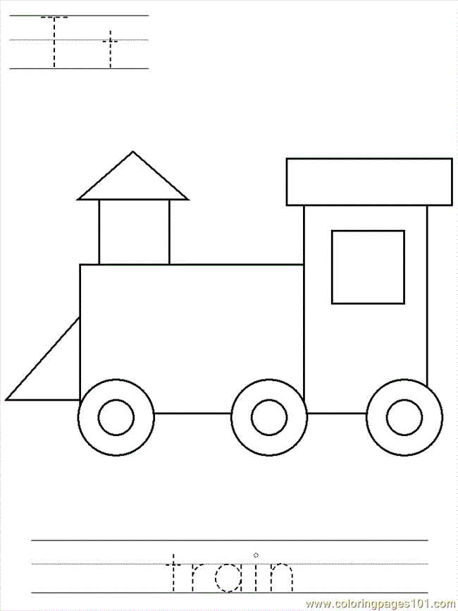 Land Transportation Coloring Pages