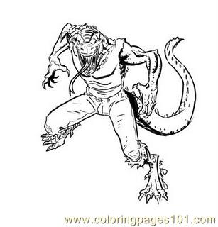 Coloring Pages Lizard11 (Reptile > Lizard) - free printable coloring ...