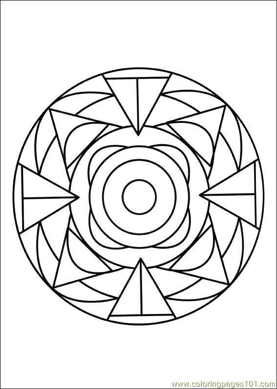 Coloring Pages Mandalas 24 (Cartoons > Mandalas) - free printable ...