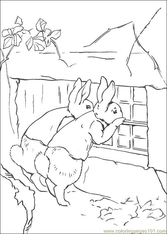 Coloring Pages Peter Rabbit28 (Cartoons > Peter Rabbit) - free ...