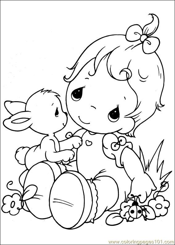 Coloring Pages Precious Moments 46 (Cartoons > Precious moments) - free ...