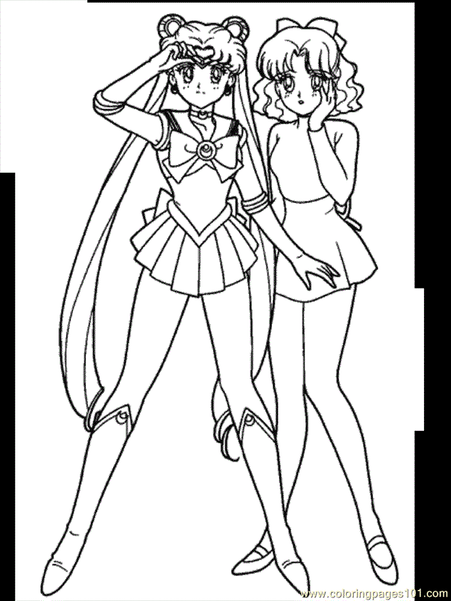 Coloring Pages Sailor Coliring 152 (Cartoons > Sailor Moon) - free ...