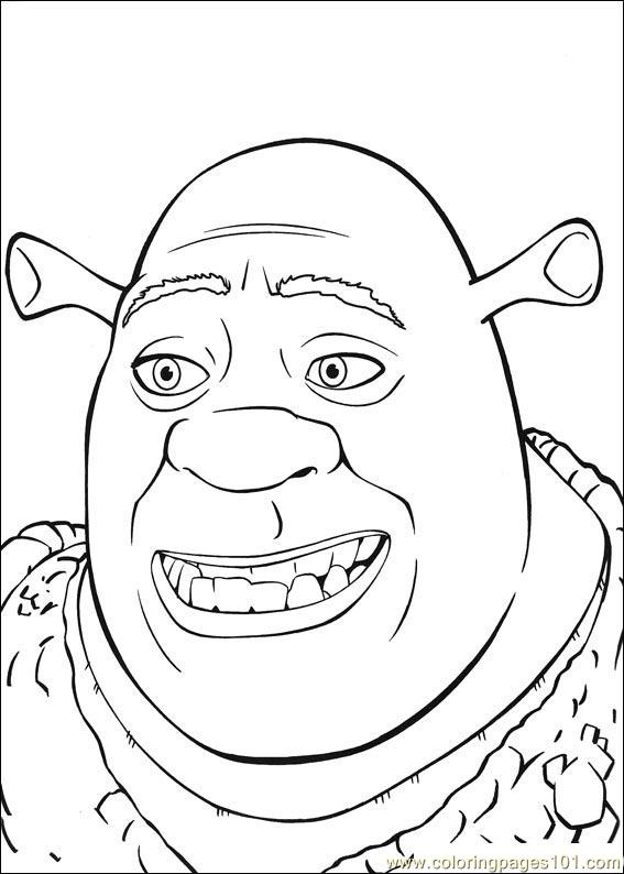 Coloring Pages Shrek 3 01 (Cartoons > Shrek the Third) - free printable ...