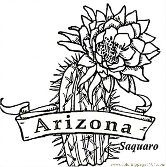 Coloring Pages Arizona (Countries > USA) - free printable coloring page ...